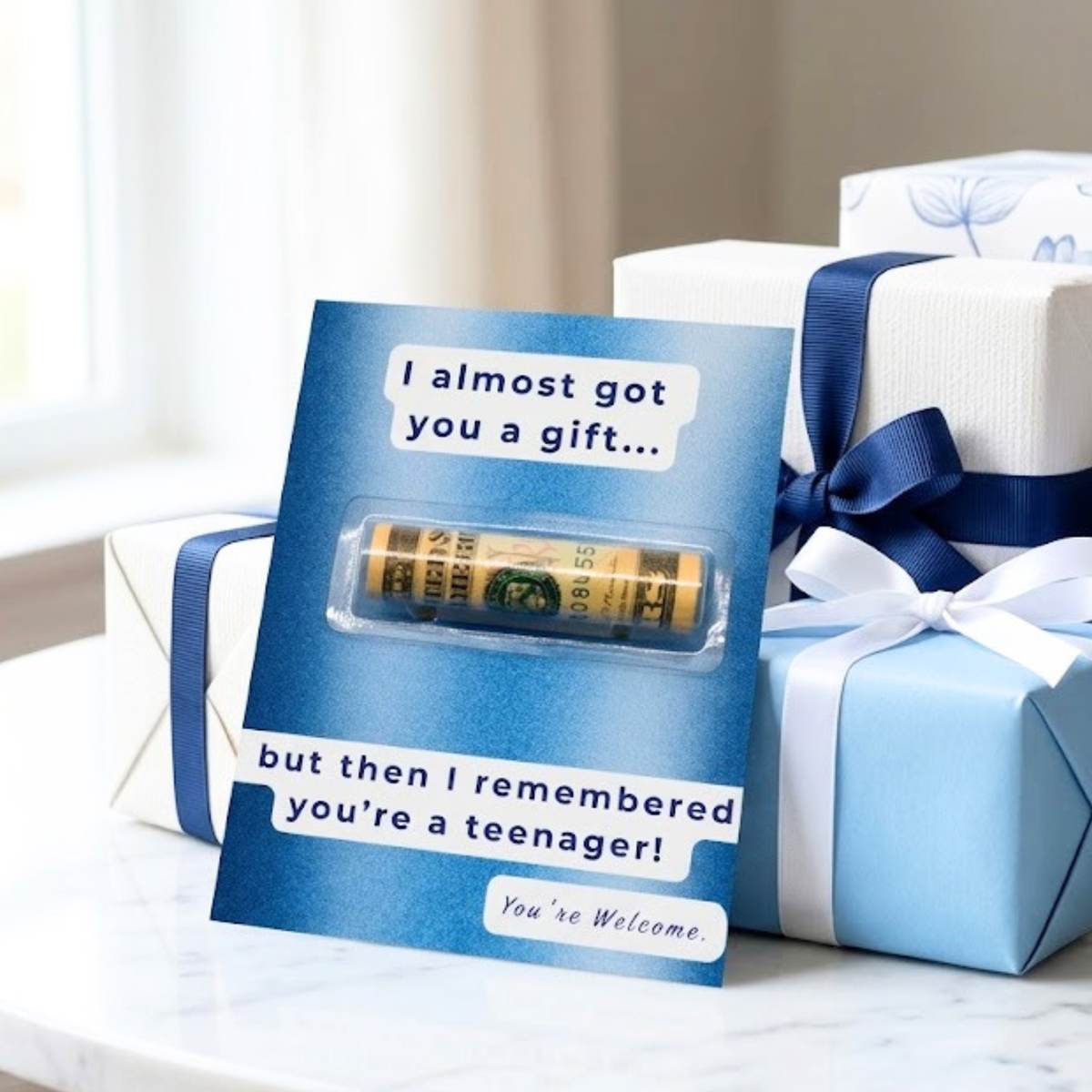 Funny Cash Gift for Teens