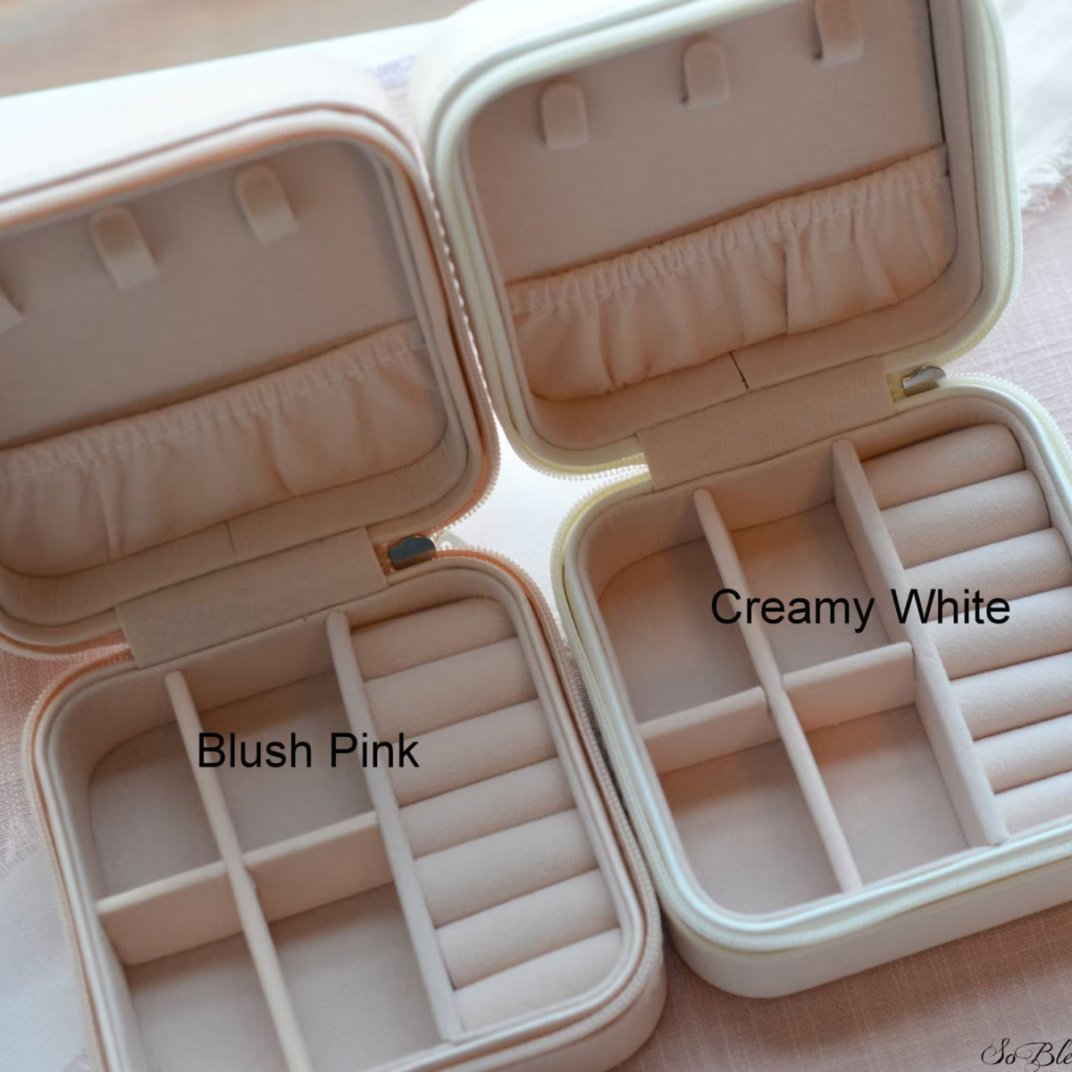Personalized Travel Jewelry Box