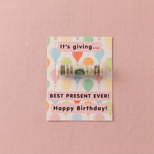 Teen Girl Money Holder Card